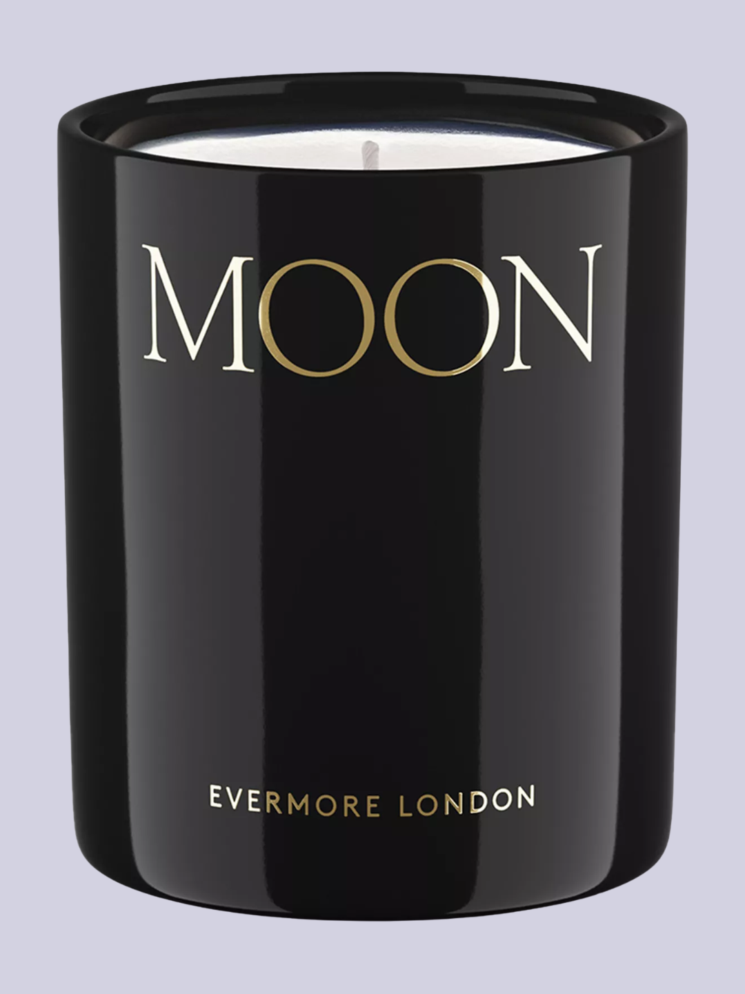 A glass candle by Evermore