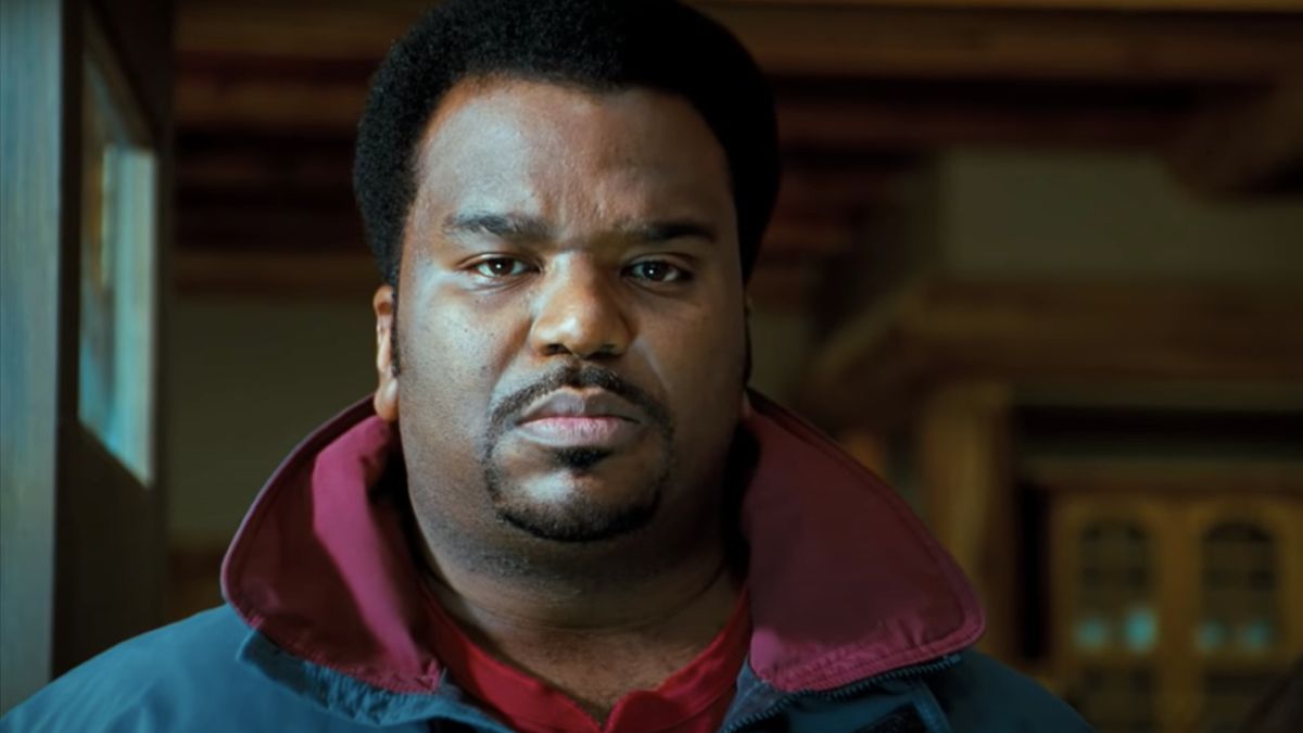 Craig Robinson makes a deadpan face in Hot Tub Time Machine.