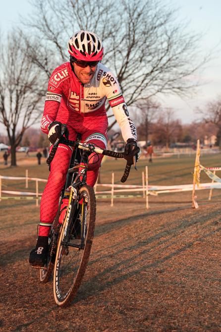 Troy Wells rides the hard pack in Chicago