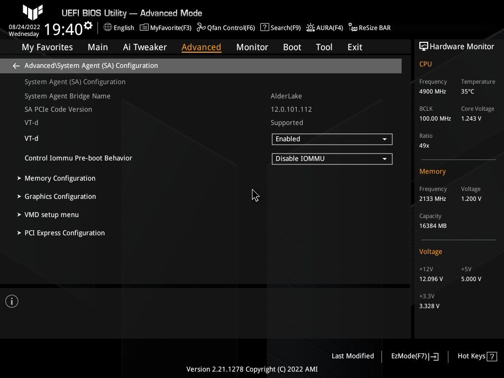 Asus TUF Gaming B660M-Plus WIFI D4