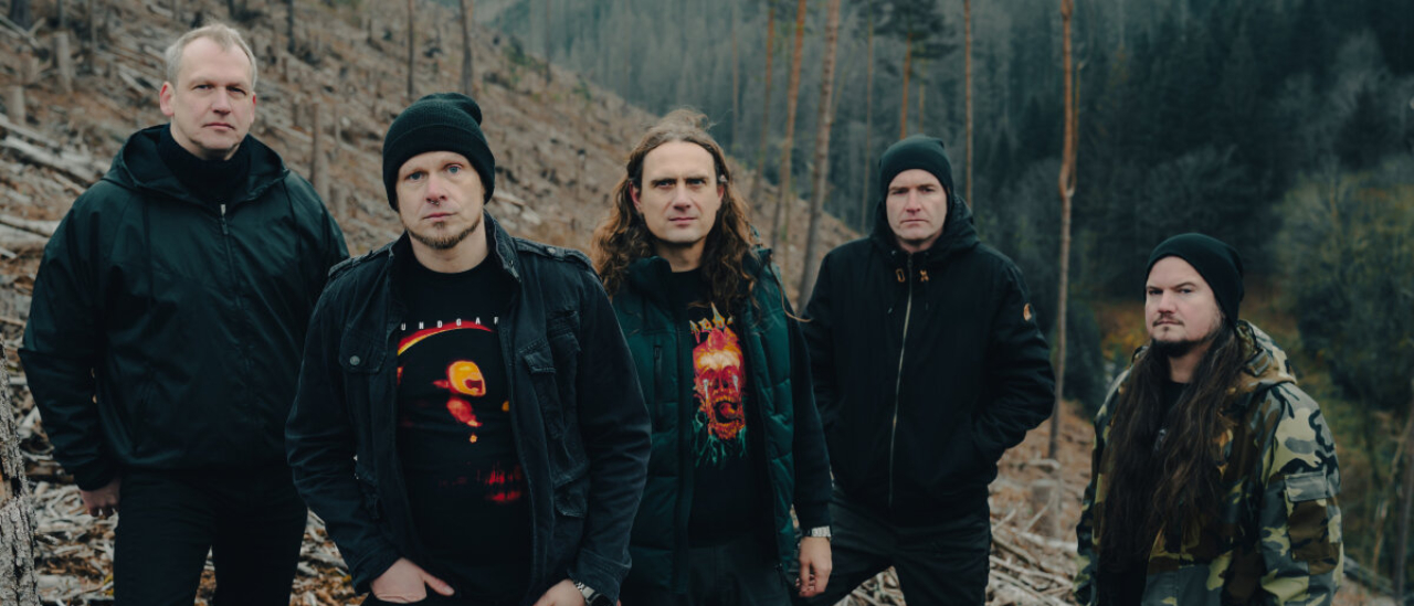 Heaven Shall Burn in the woods