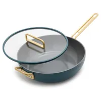 GreenPan x Stanley Tucci Venetian Teal 33cm Stanley Pan: £199.95 at Fortnum and Mason&nbsp;