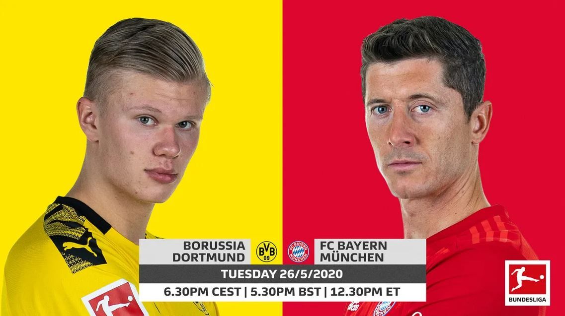 how to watch Borussia Dortmund Vs Bayern Munich bundesliga live stream der klassiker