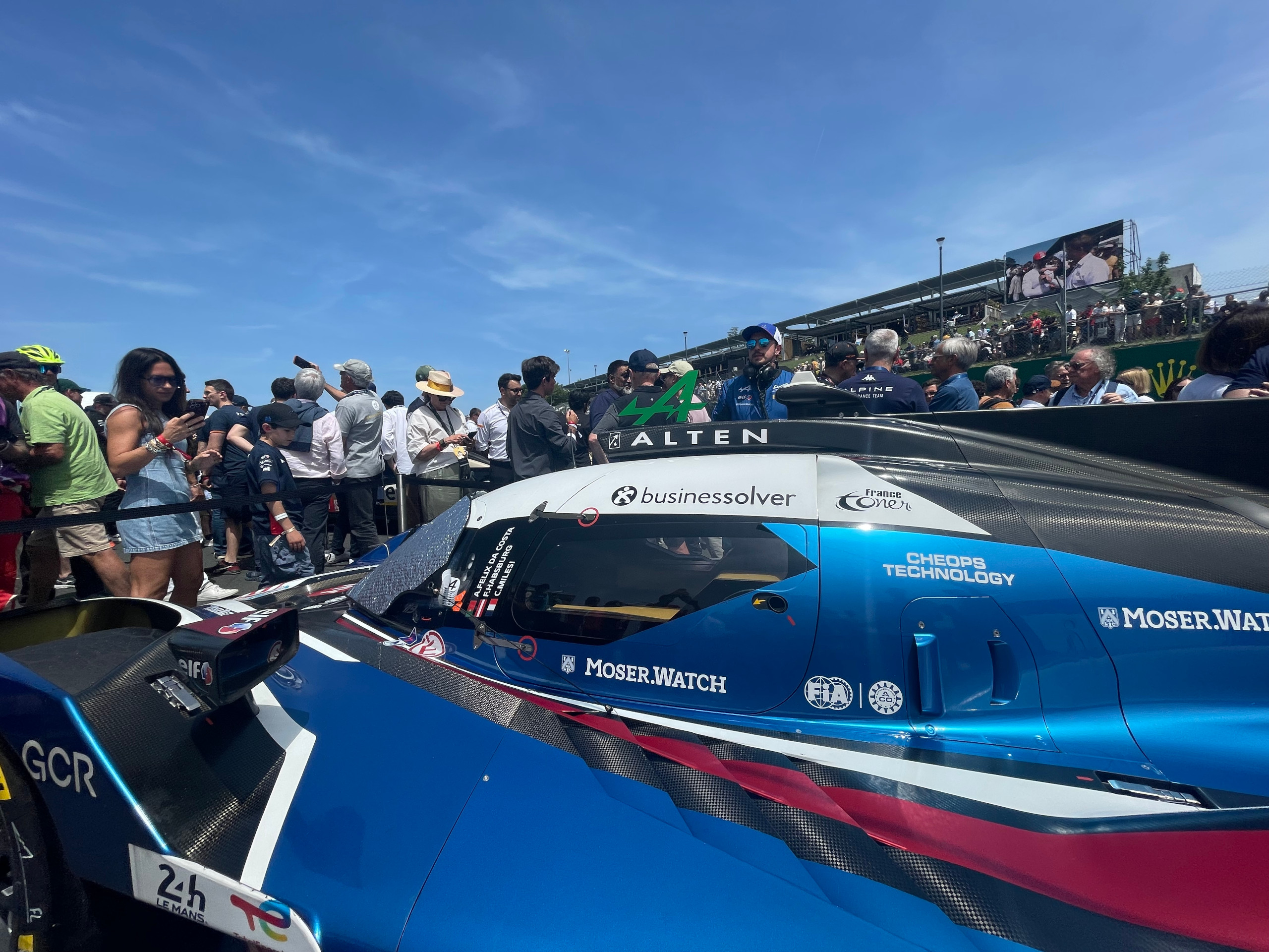 The Alpine A424 Le Mans Hypercar