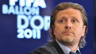 Emmanuel Petit at the 2011 Ballon d'Or ceremony