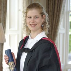 Lady Louise Windsor in her graduation gown