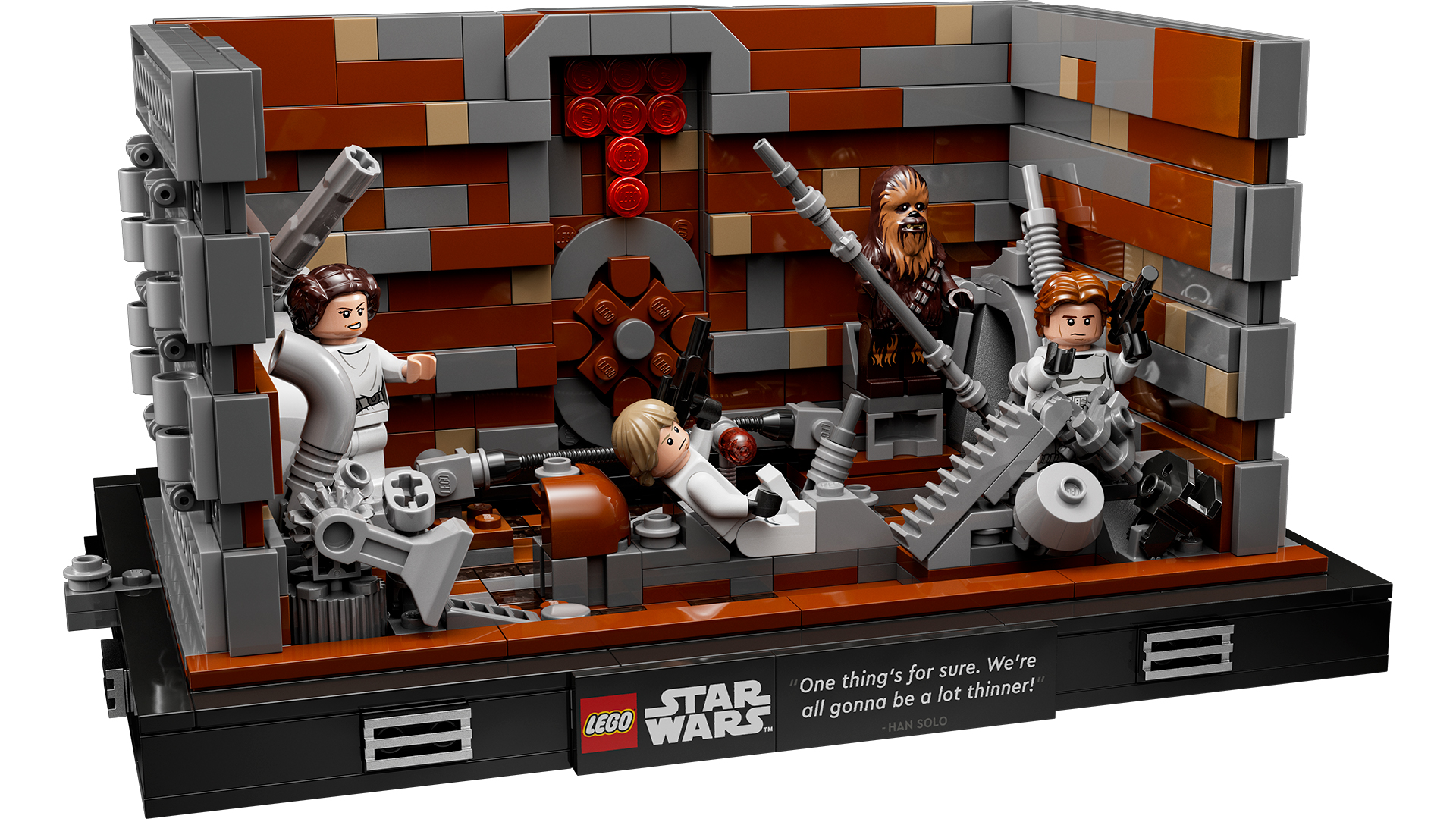 Lego Star Wars dioramas