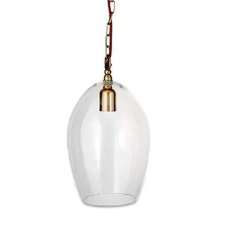 Nkuku glass pendant light