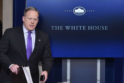 Sean Spicer is only moonlighting as communications director