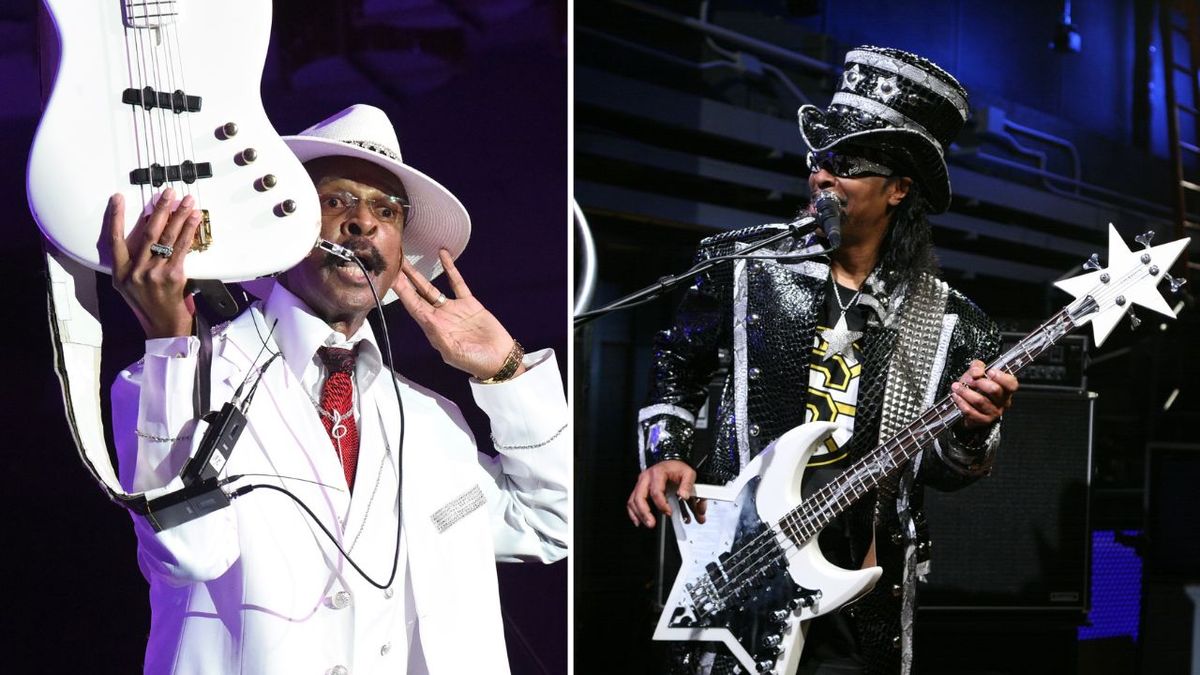 When Bootsy Collins met Larry Graham: “He handed me his bass, and