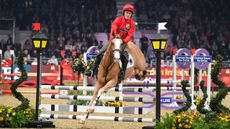 AP McCoy pictured in the Markel Jockeys Jumping at London International Horse Show in 2022.