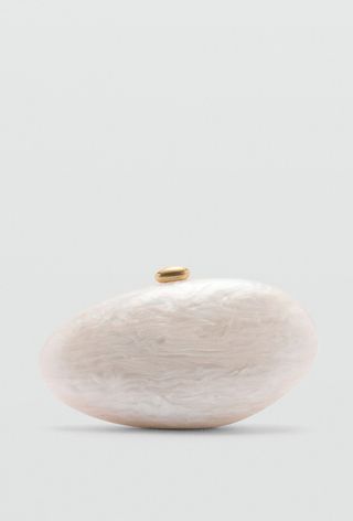 Mango Pearl-Effect Clutch Bag - Women | Mango Usa