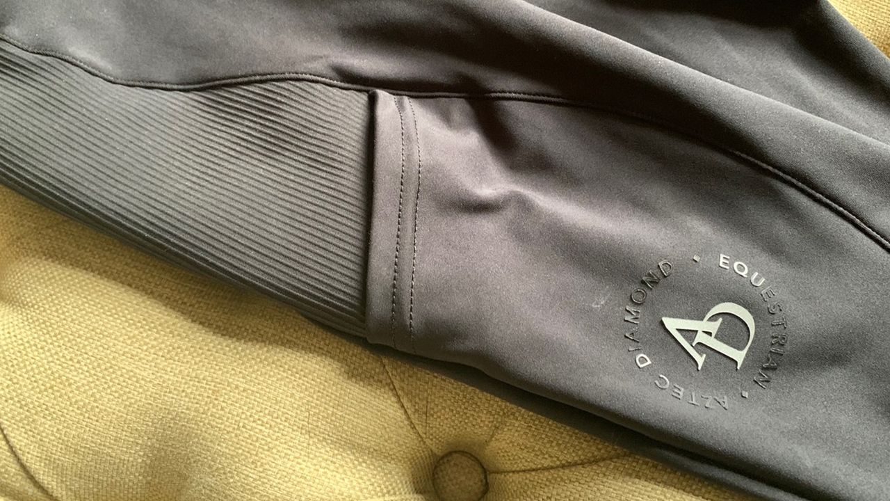 Aztec Diamond Riding Leggings pocket