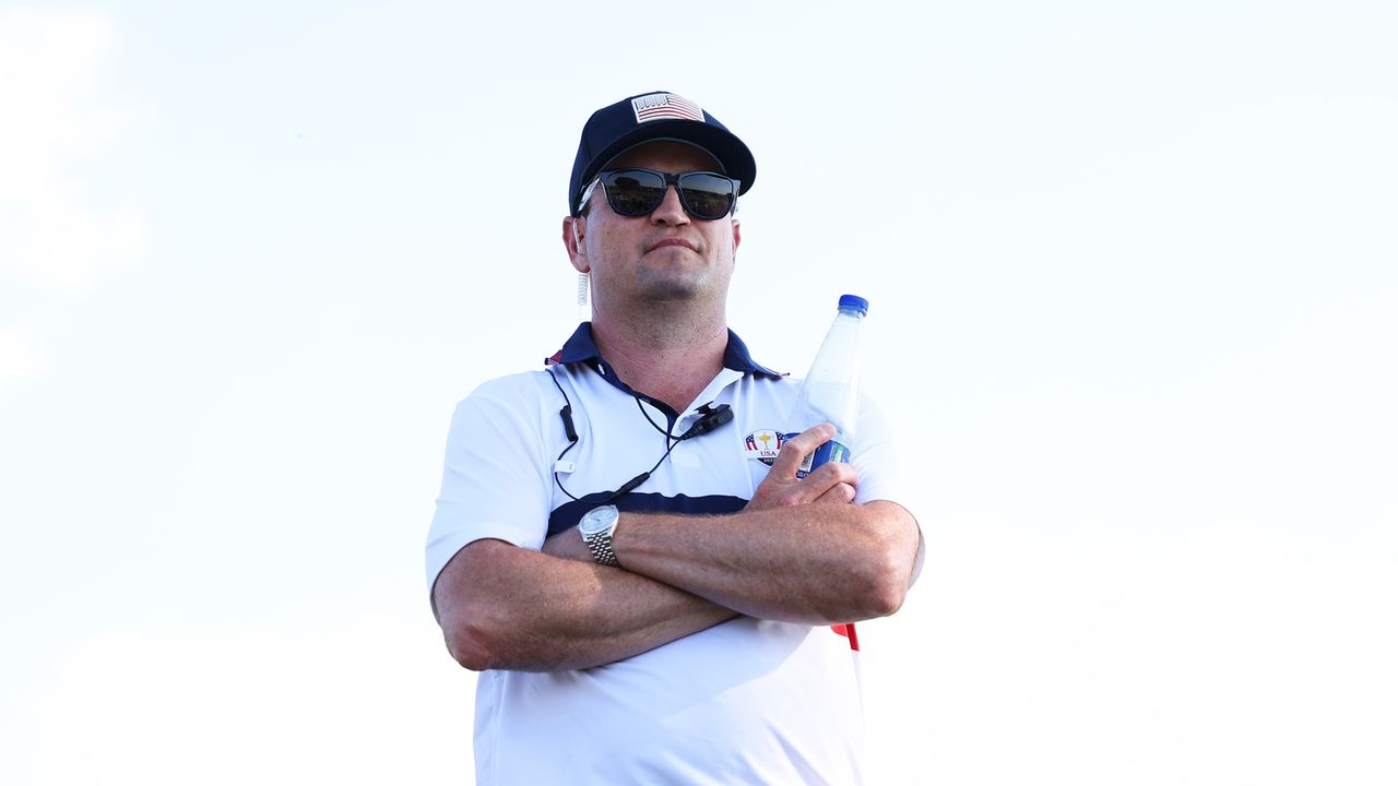 Team USA captain Zach Johnson