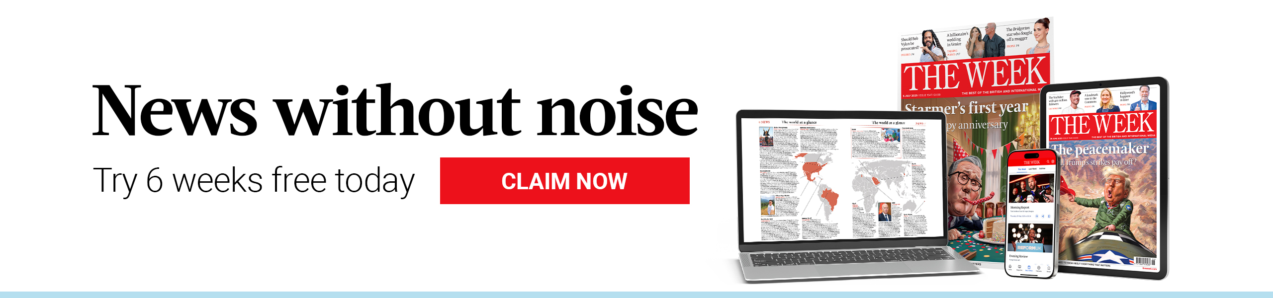 News without noise