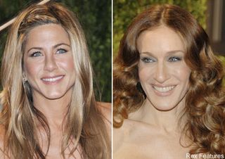 Jennifer Aniston, Sarah Jessica Parker, Oscars hair trends, celebrity photos, Marie Claire