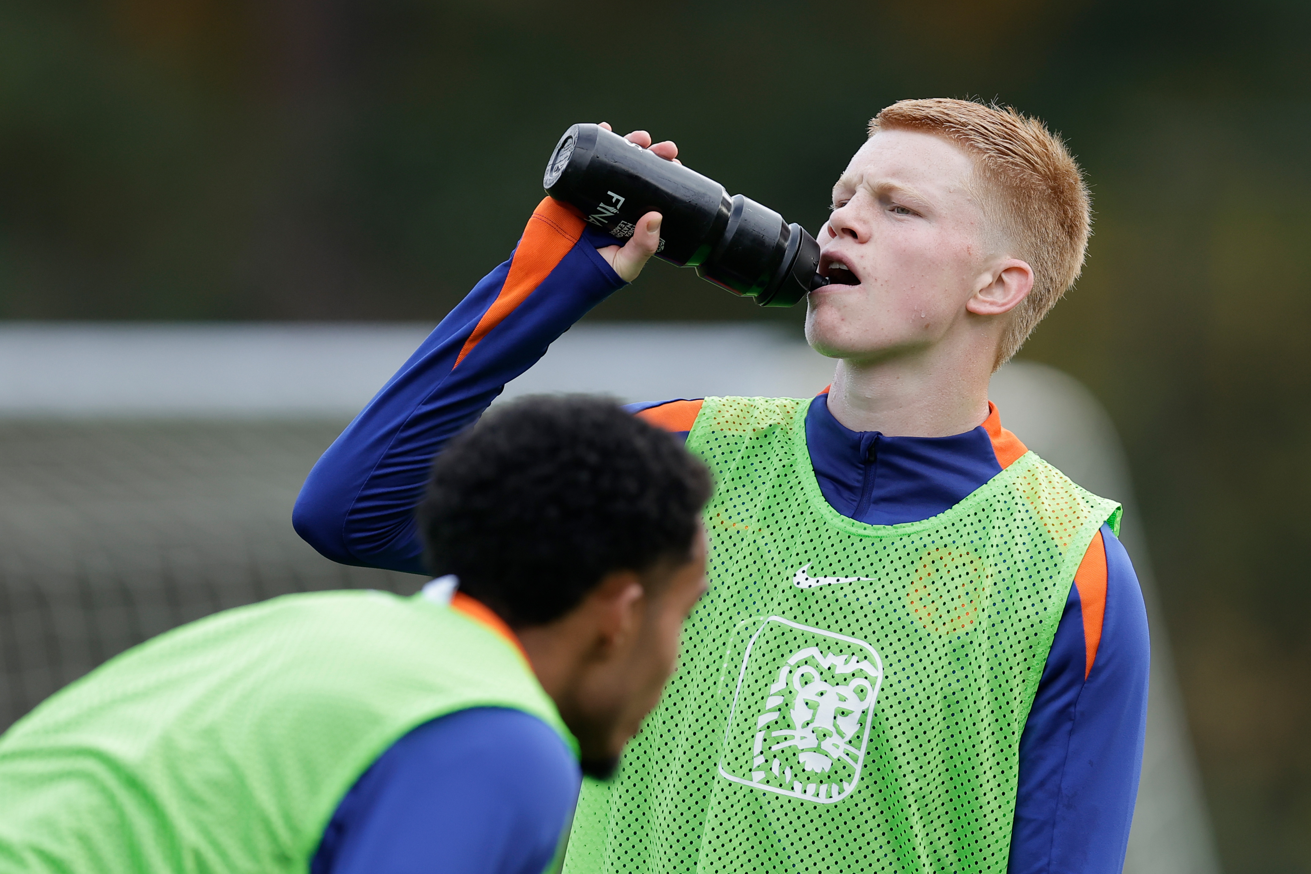 ZEIST, NETHERLANDS - NOVEMBER 11: Kees Smit of Holland U21 during the U21 MenTraining Holland U21 at the KNVB Campus on November 11, 2025 in Zeist Netherlands (Photo by Jeroen van den Berg/Soccrates/Getty Images)