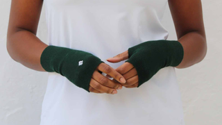 Famara's merino wool wrist warmers will keep the cold out