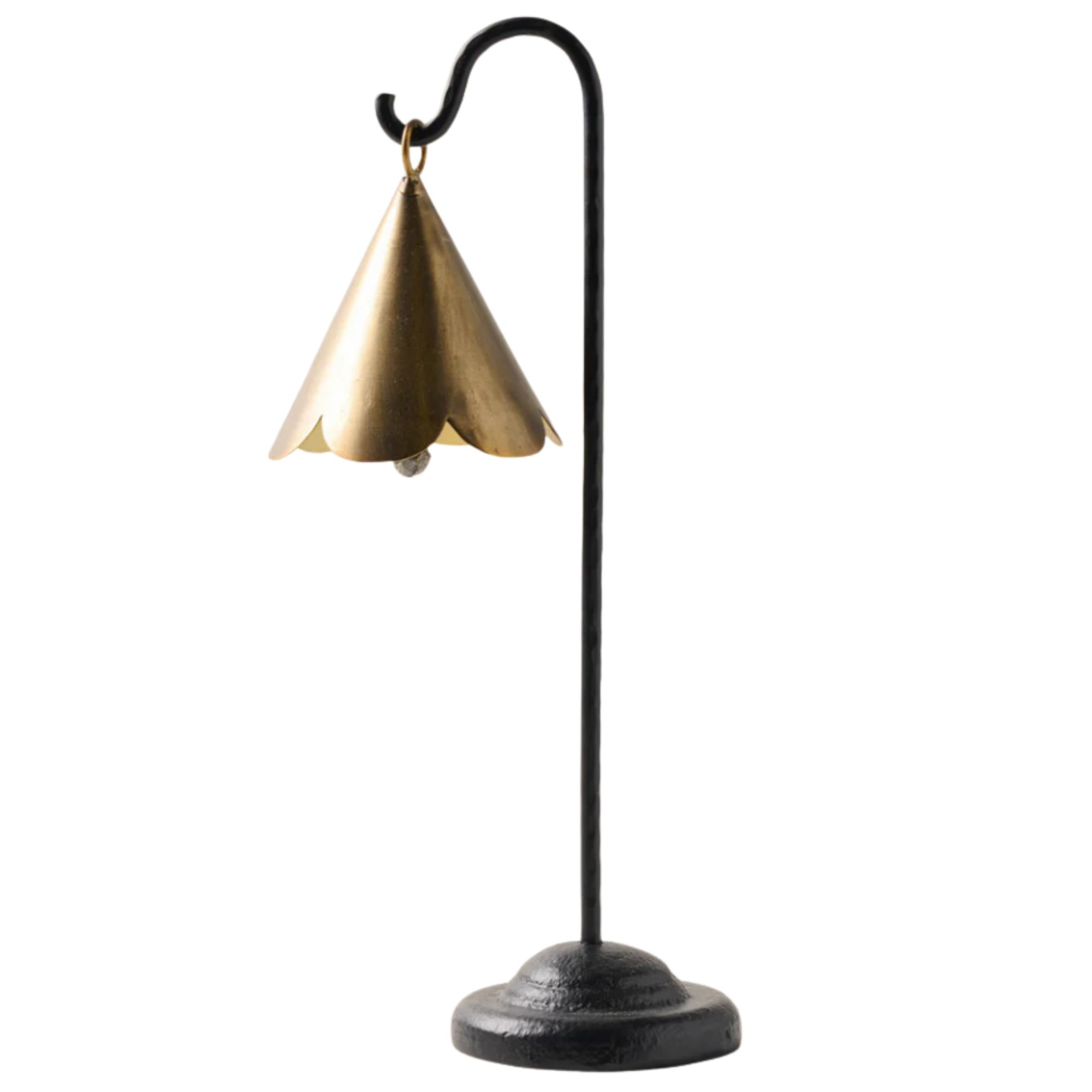 a bell with scallop detailing