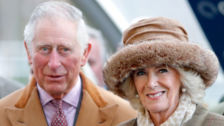 Prince Charles and Duchess Camilla of Cornwall attend The Prince's Countryside Fund Raceday