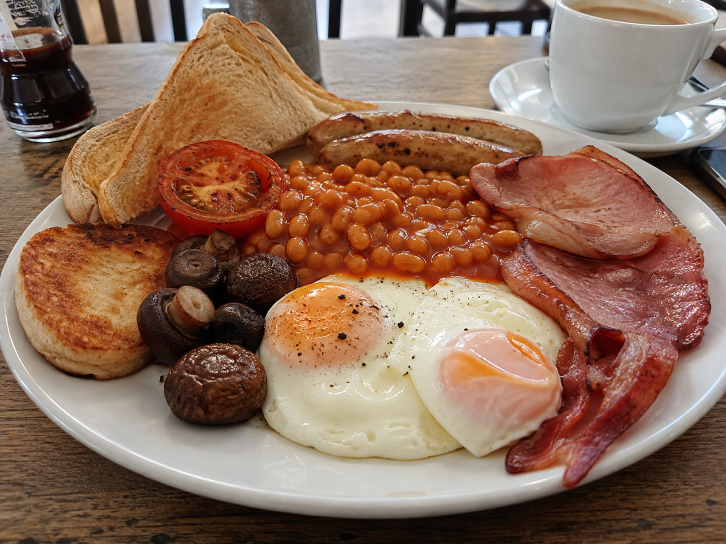Full English breakast generated by ChatGPT