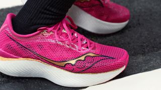 a photo of the midsole of the Saucony Endorphin Pro 3