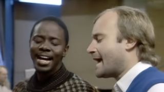 Phil Collins and Philip Bailey