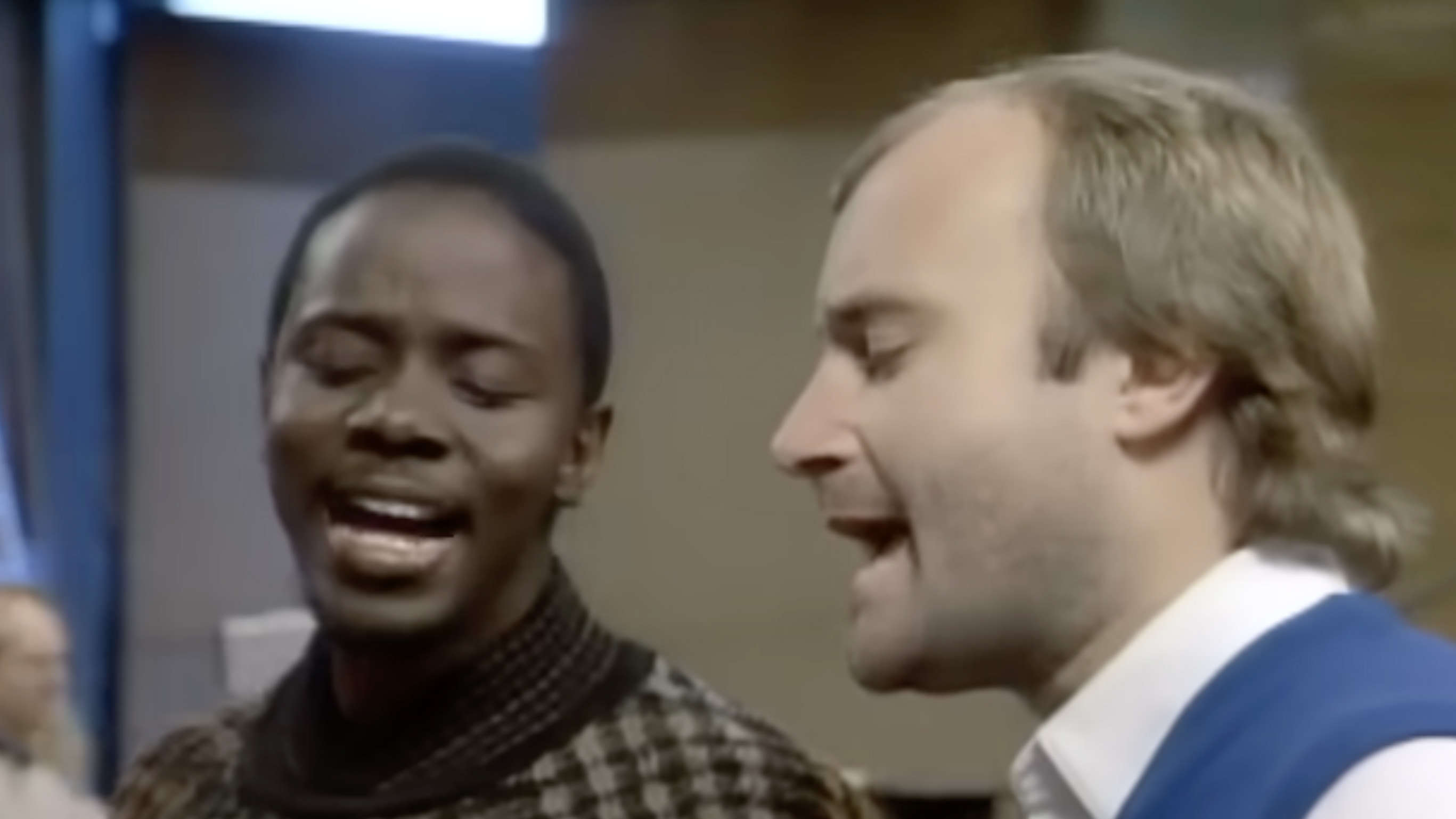 Phil Collins and Philip Bailey