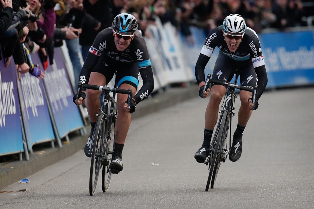 Stannard outkicked Terpstra for the win.