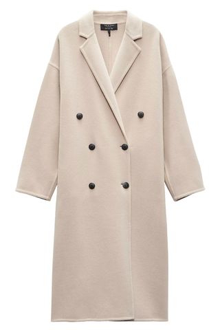 Thea Wool Double-Breasted Coat