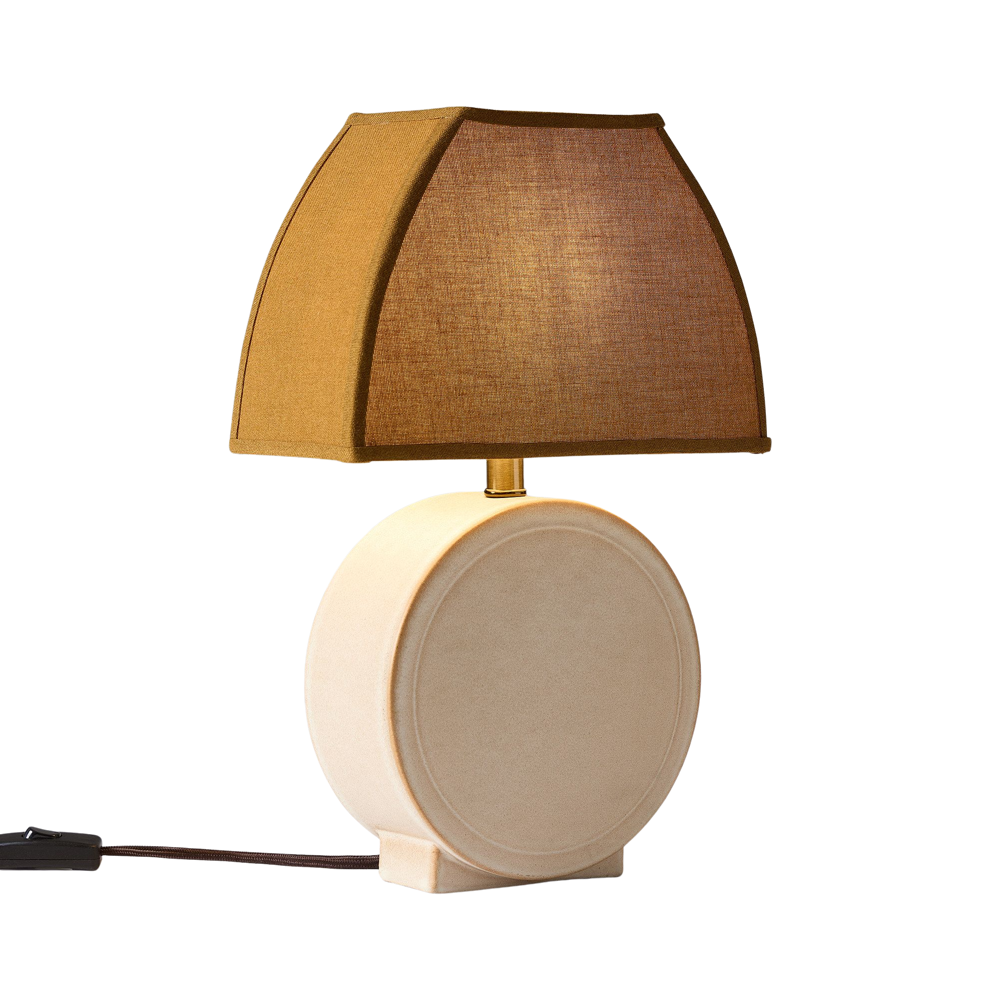 a small table lamp