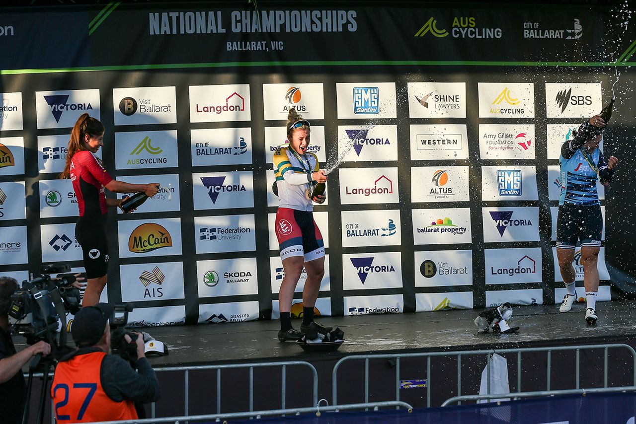 5/2/21-Ballarat/Buninyong
AusCycling2021 Federation University Road National Championships.
Fixed Gear Criterium
(Photo by Con Chronis/AusCycling)