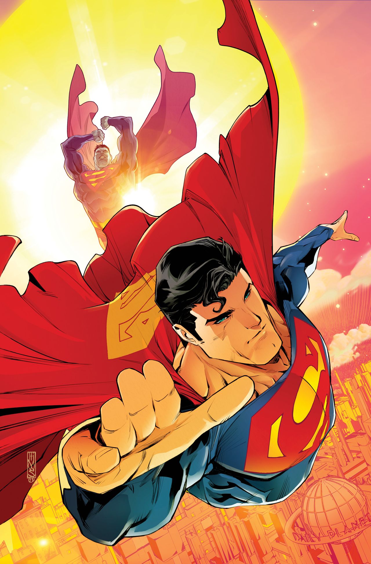 Art from Action Comics
