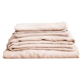 cultiver-blush-linen-sheet-set