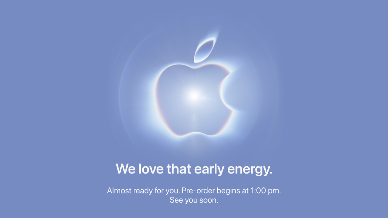 Apple Store message for iPhone Duo pre-orders