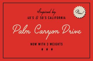 Free retro fonts: Palm Canyon Drive