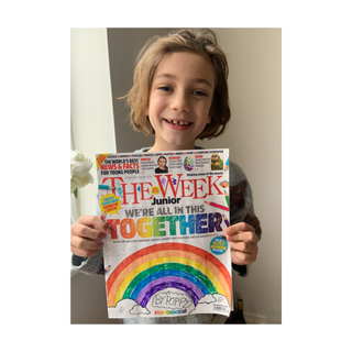 #RainbowTrail - Poppy, age 8