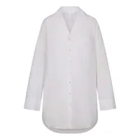 Skims Cotton Poplin Sleep Button Up Dress:was £58now £36 at Skims (save £22)
