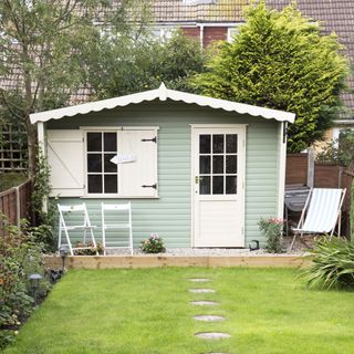 garden shed for storage