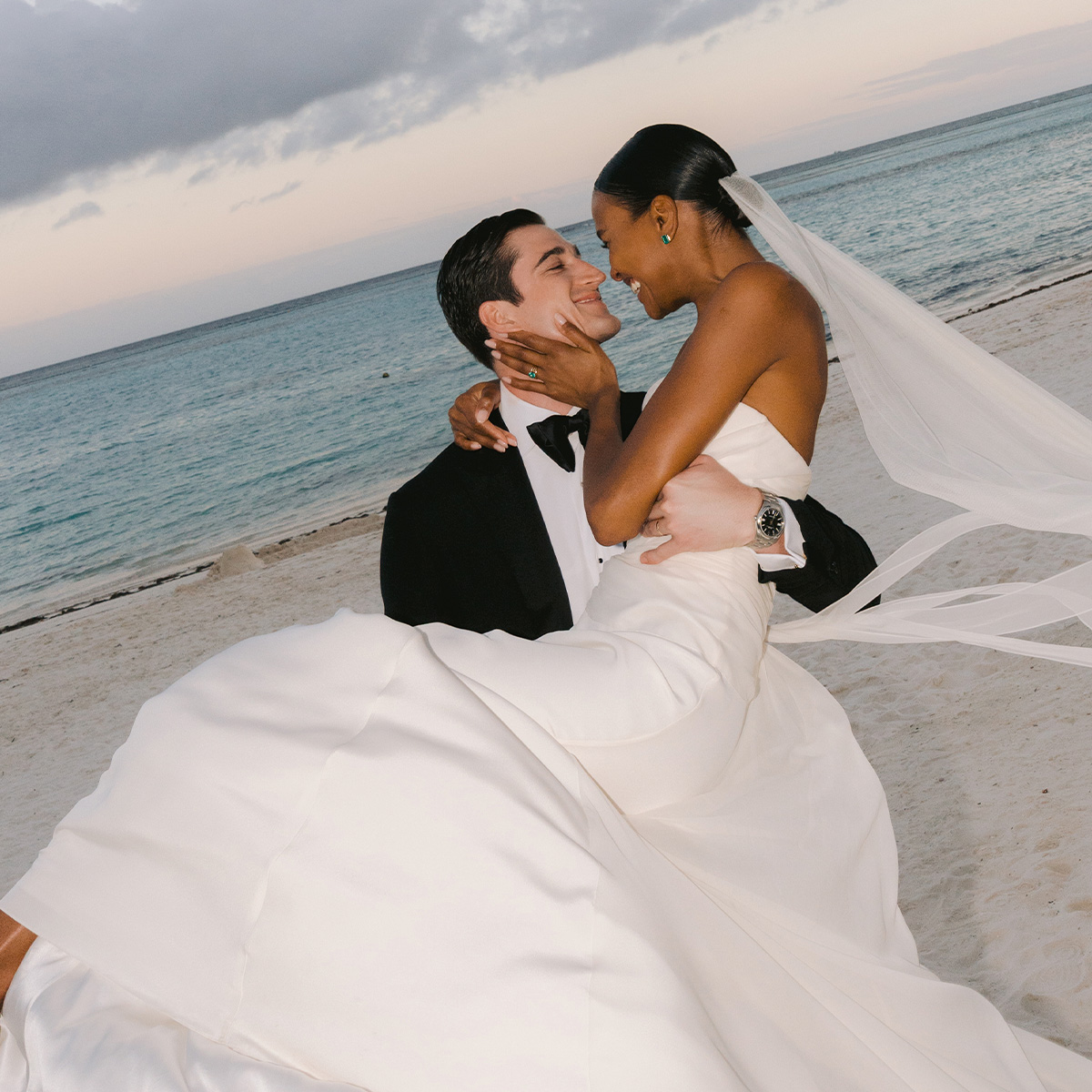 Arlenis Sosa and John McCarty wedding