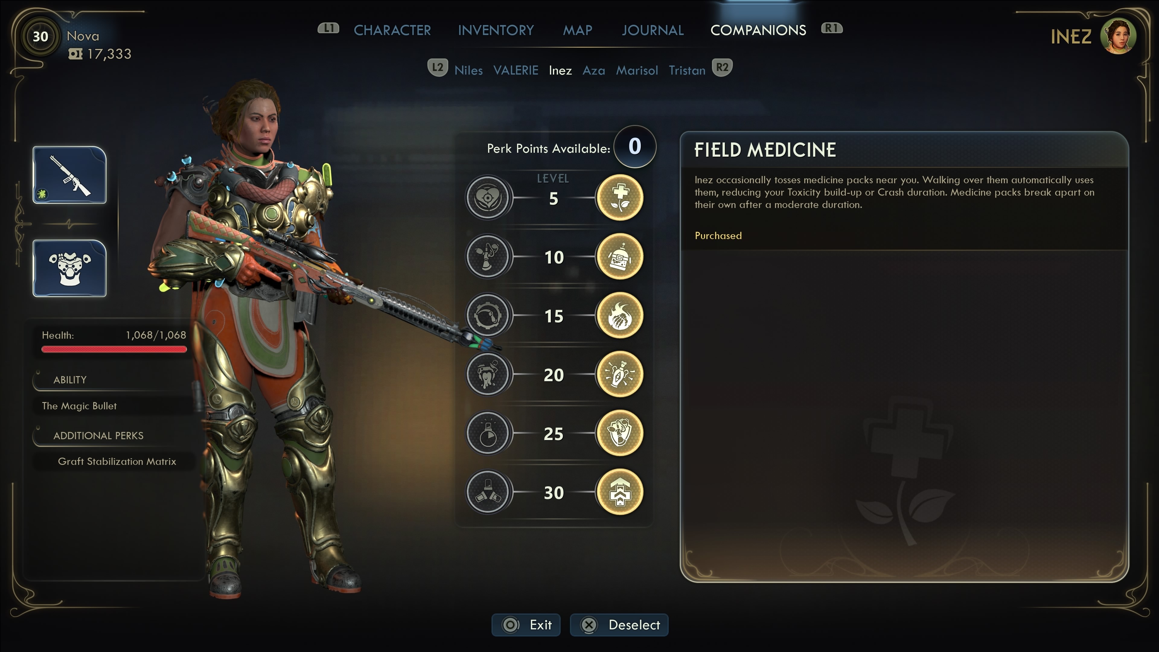 Outer Worlds 2 Inez companion