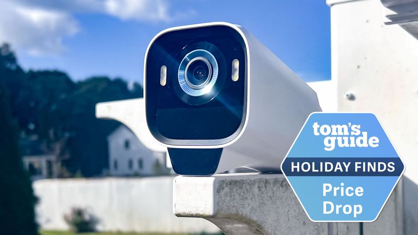 eufycam S3 Pro on house