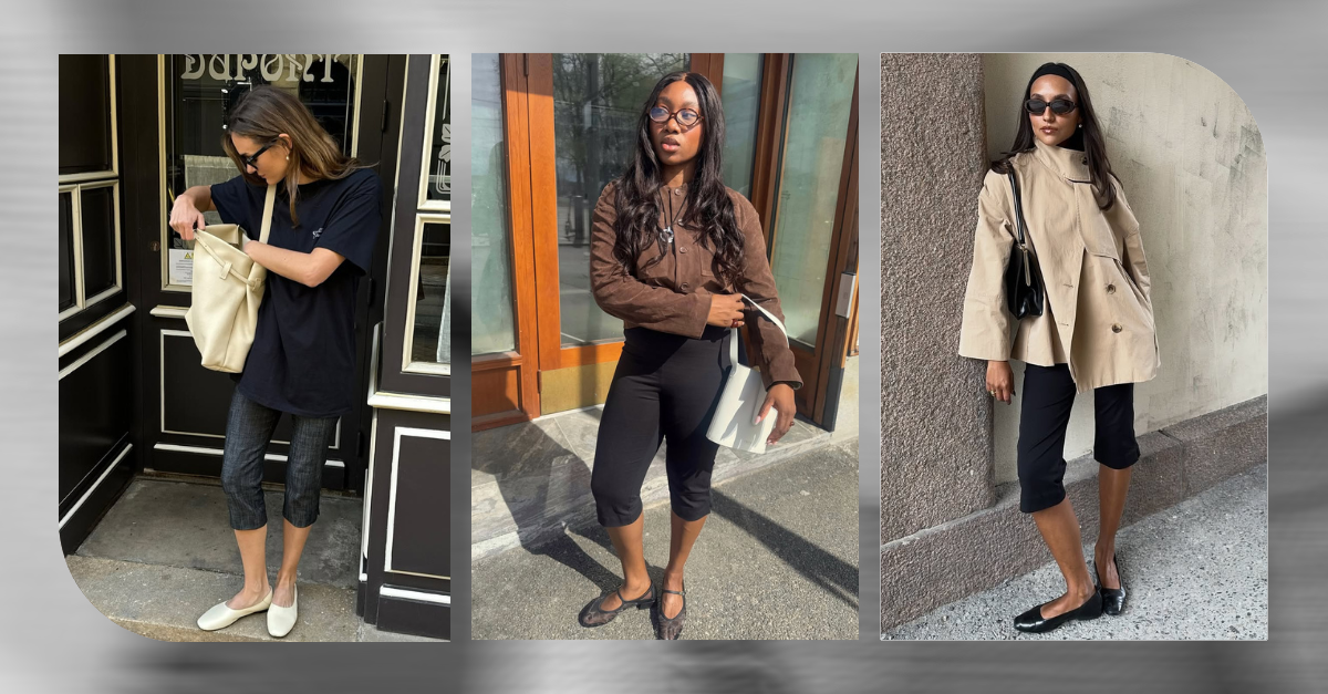 5 Capri Pants and Ballet Flat Outfits That Are It Girl’s Go-To Combo Right Now 5 Capri Pants and Ballet Flat Outfits That Are It Girl’s Go-To Combo Right Now