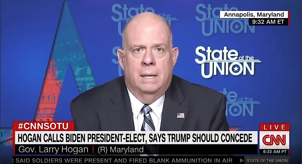 Maryland Gov. Larry Hogan is 'embarrassed' his GOP is helping Trump ...