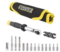 Pedros  Demi Torque Wrench II + Bit Set - 3-15Nm