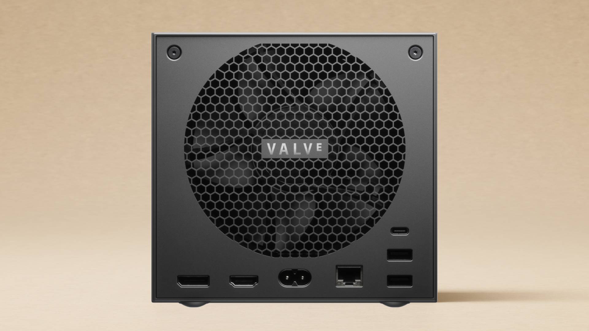 Back view of Steam Machine.