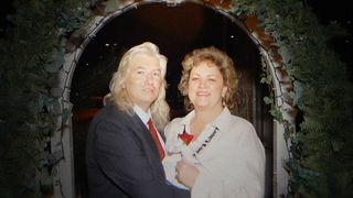 Thomas Randolph and Sharon Causse in "The Widower: &lsquo;Til Death Do Us Part" on Netflix