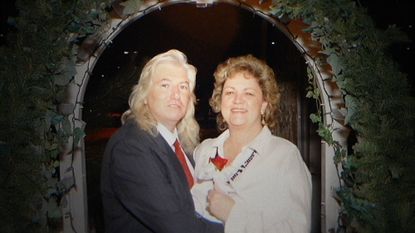 Thomas Randolph and Sharon Causse in "The Widower: &lsquo;Til Death Do Us Part" on Netflix