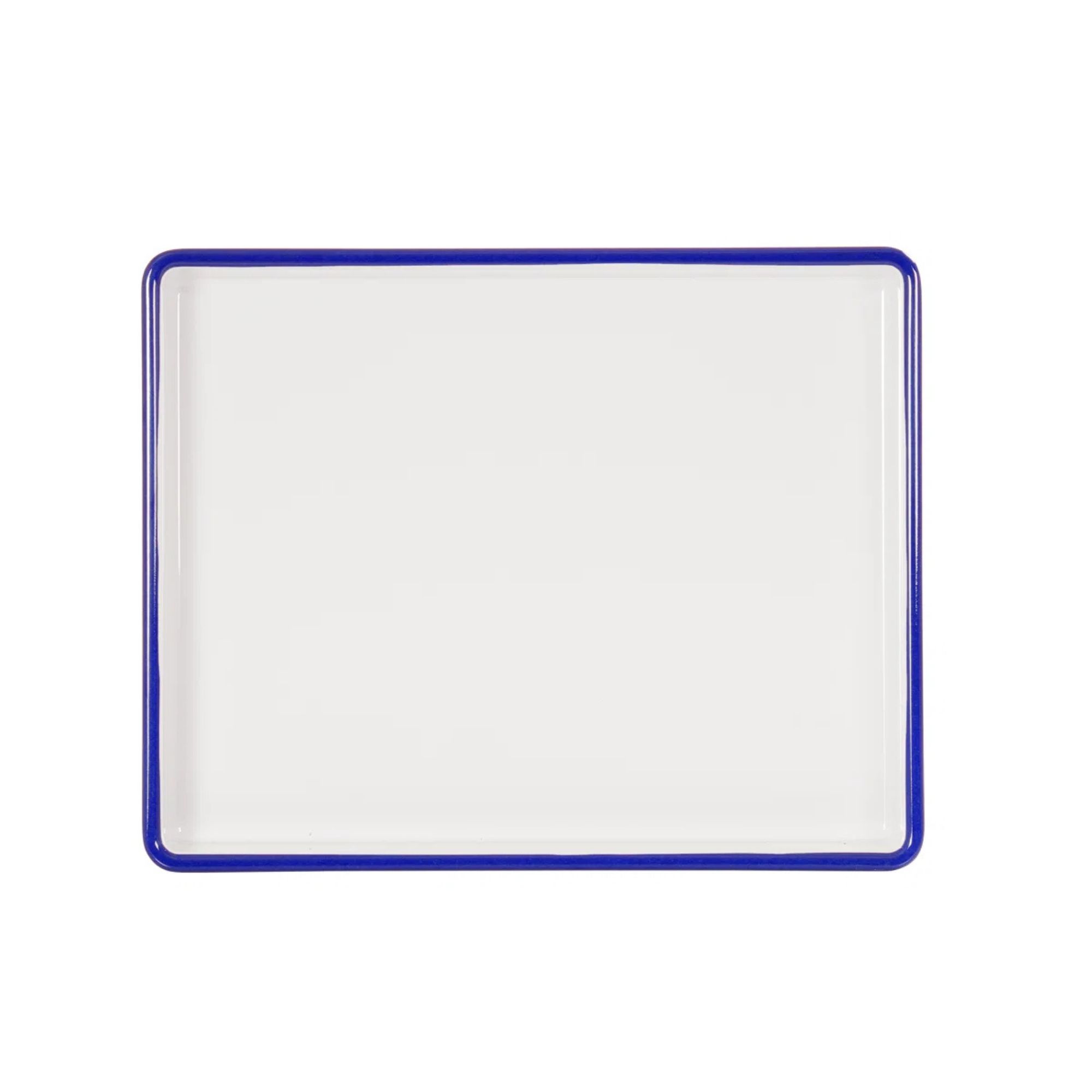 Enamelware Melamine Deep Serving Tray (Set of 6)