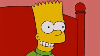 Bart on The Simpsons 